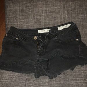 Black Bullhead Jean shorts
